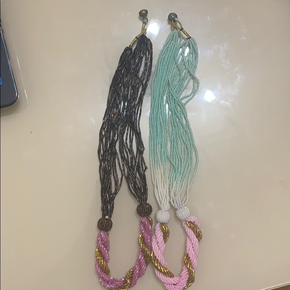 - beaded necklace